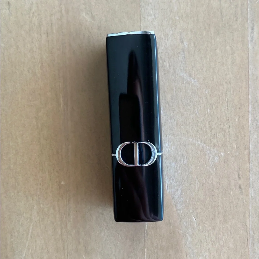 Dior Lipstick Satin 999 Red Long Wear Made In France Floral Lip Care Couture